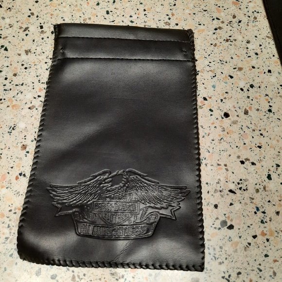 1983 1993 Harley Owners Group 10th Anniversary Large and Small Vinyl Pouches - Picture 7 of 11